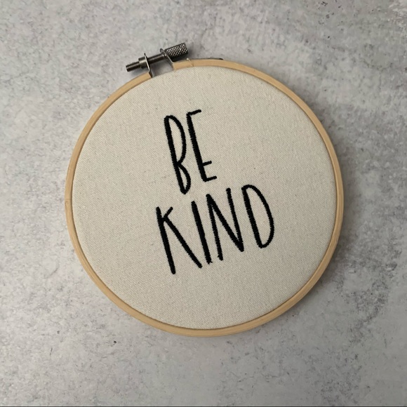 Other - Be Kind Embroidery Hoop